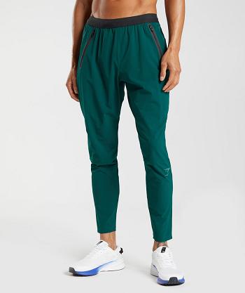 Pánské Kalhoty Jogger Gymshark Hybridní Woven Zelene | CZ 2974ILH